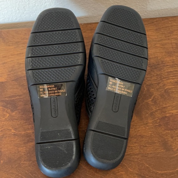 Comfort View Black Slides Size 8 Wide - Picture 8 of 11